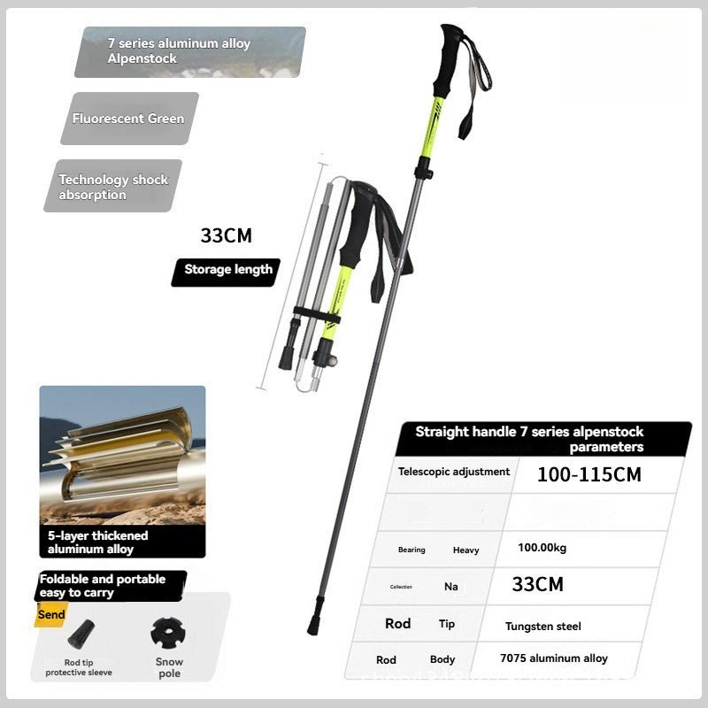 Bâton de marche | Ergonomique Léger