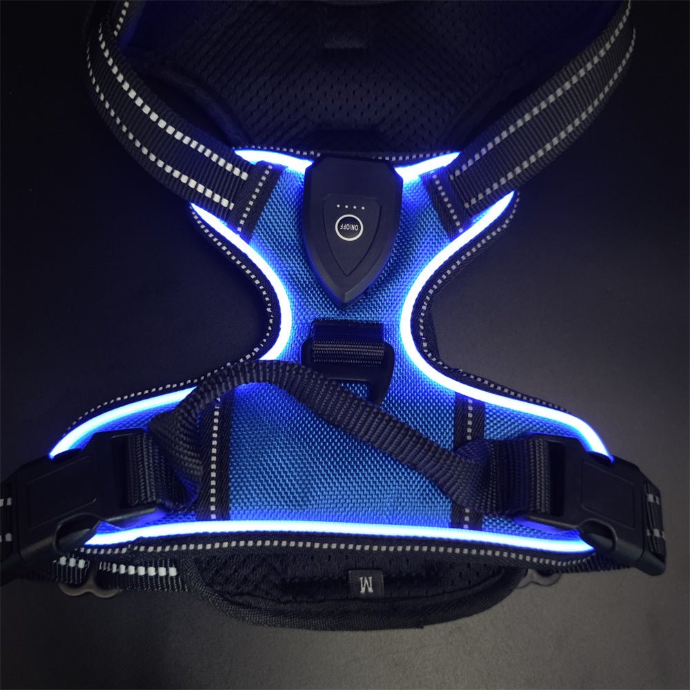 Harnais chien anti traction | Glow Master