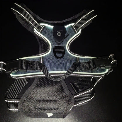 Harnais chien anti traction | Glow Master