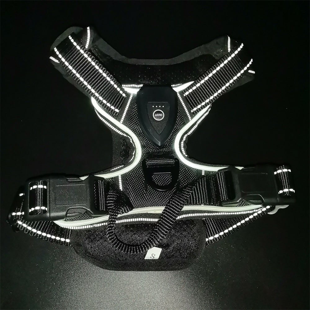 Harnais chien anti traction | Glow Master
