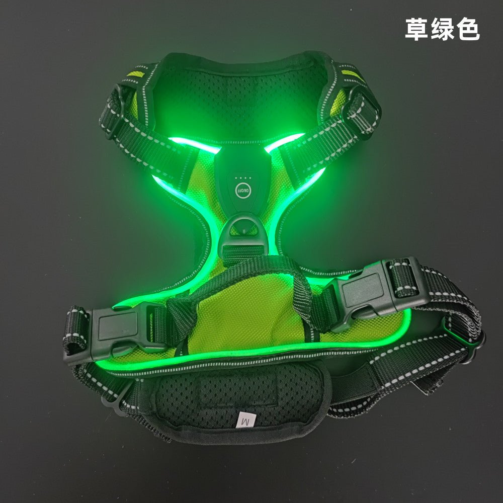 Harnais chien anti traction | Glow Master
