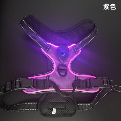 Harnais chien anti traction | Glow Master