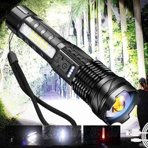 Lampe-torche-puissante-eclaire-chemin-foret-madame