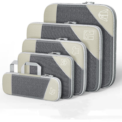 Organisateur de valise | Lot de 5 - Compact et Modulable