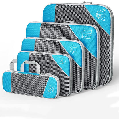 Organisateur de valise | Lot de 5 - Compact et Modulable