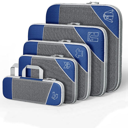 Organisateur de valise | Lot de 5 - Compact et Modulable