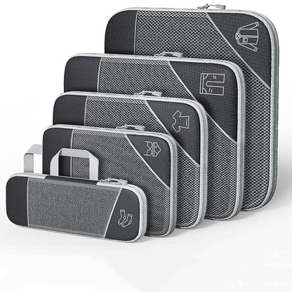 Organisateur de valise | Lot de 5 - Compact et Modulable