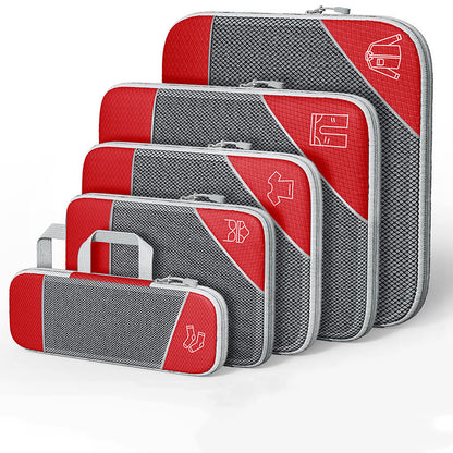 Organisateur de valise | Lot de 5 - Compact et Modulable