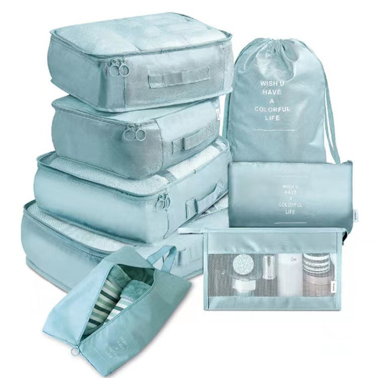 Organisateur de valise | Lot de 8 - Gain d'espace optimal