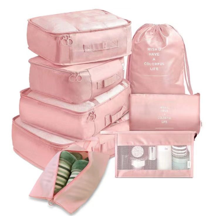 Organisateur de valise | Lot de 8 - Gain d'espace optimal