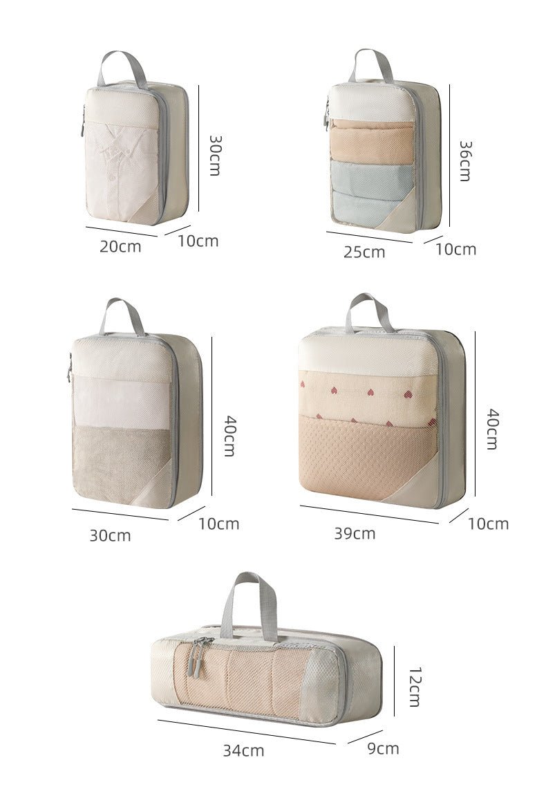 Organisateur de valise | Lot de 9 - TripPro