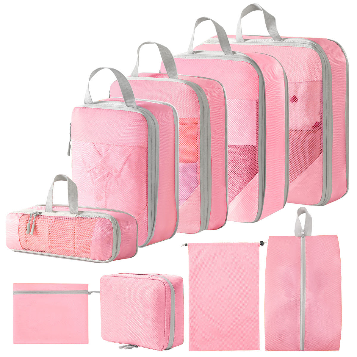 Organisateur de valise | Lot de 9 - TripPro
