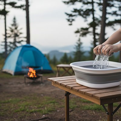 Bassine pliable 