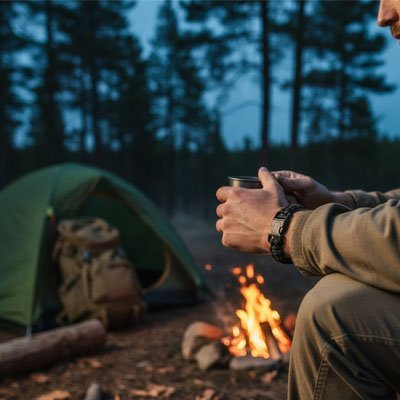 Bracelet-paracorde-homme-en-camping