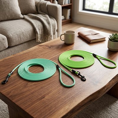 Laisse pour Chien bleu et vert 