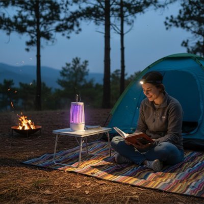 Lampe anti moustique 