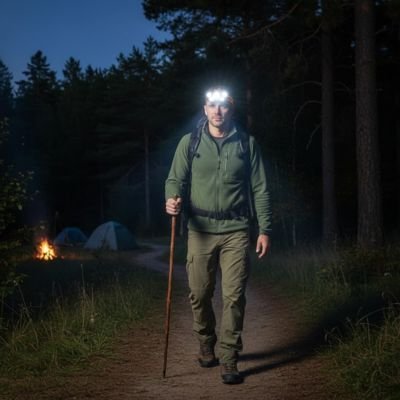 Lampe frontale rechargeable 