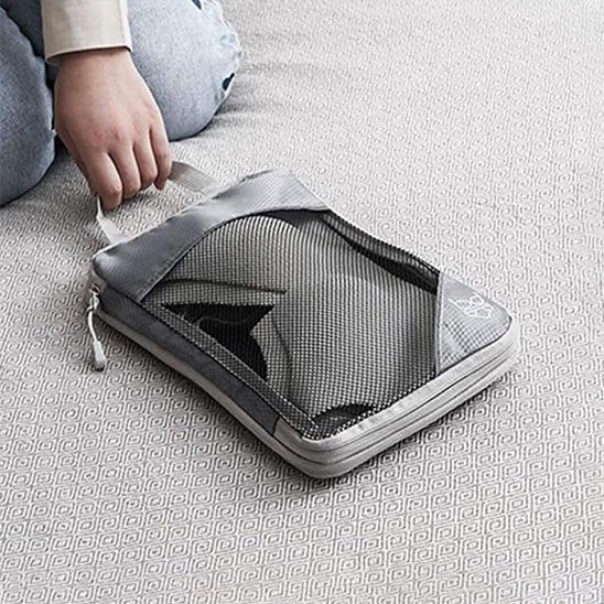 Organisateur de valise gris