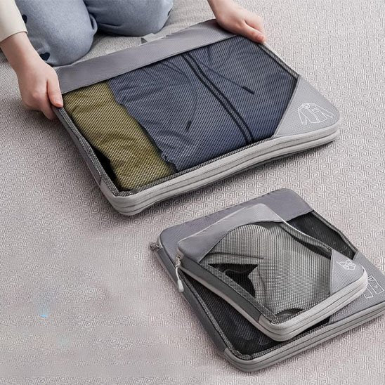 Organisateur de valise gris