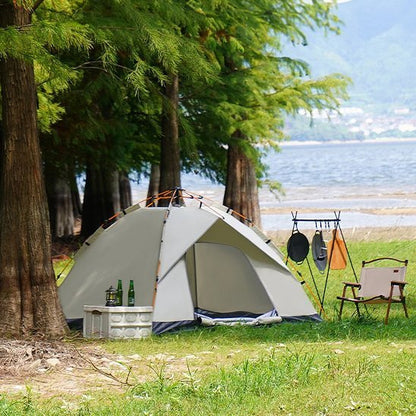 Tente-camping-blanc-site-camping