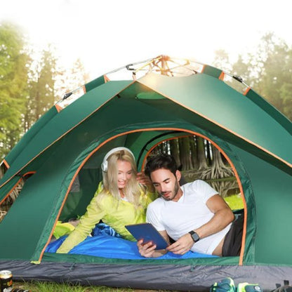 Tente-camping-famille-en -camping