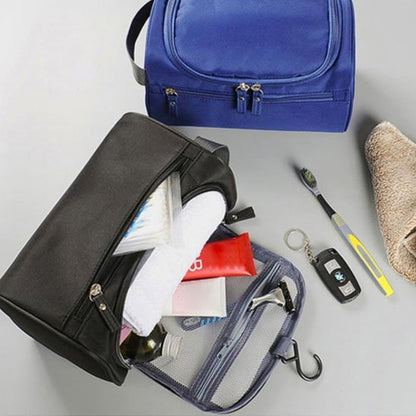 trousse de toilette bleu