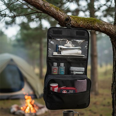 Trousse de toilette homme noir