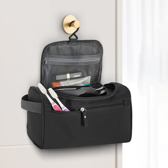 trousse de toilette noir