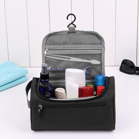 trousse de toilette noir